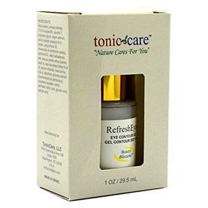 Tonic Care RefreshEyes 1 Oz - 29.5 ml Anti-Aging Eye Contour Gel Made in Israel